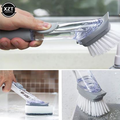 2-in-1 Dishwashing Brush